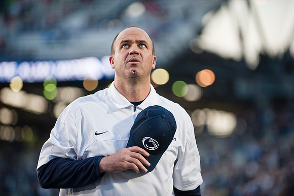 Bill O'brien singing the Penn State AlMA Mater 2012