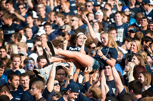Penn State Football touchdown tradition 2012
