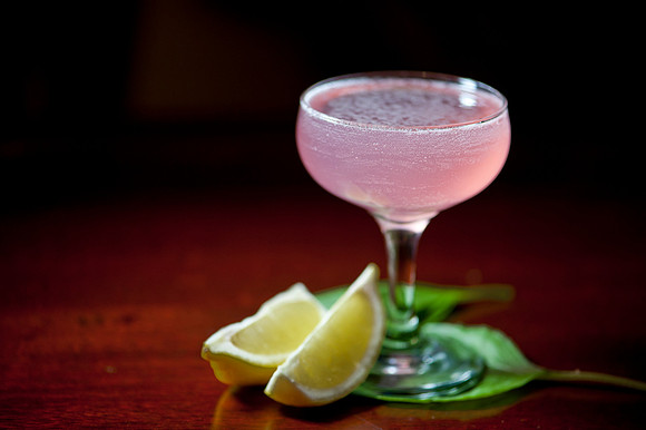 Drink prepared by Avi Mann at Palermos in Blue Bell, PA. 2016
