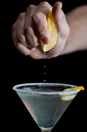 Drink prepared by Avi Mann at Palermos in Blue Bell, PA. 2016