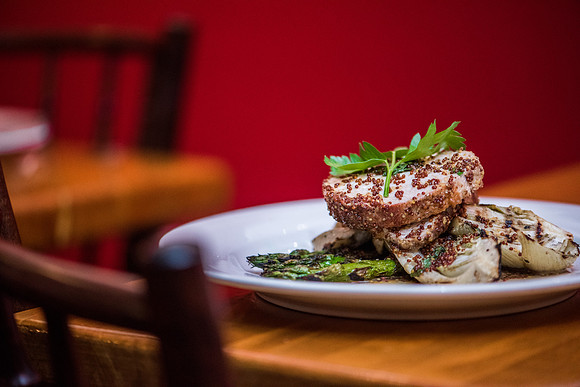 Prepared by Chef Malik Ali at Restaurant Neuf in Philadelphia, PA. 2016