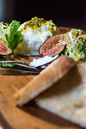 Food prepared at Harp & Crown in Philadelphia, PA. 2016