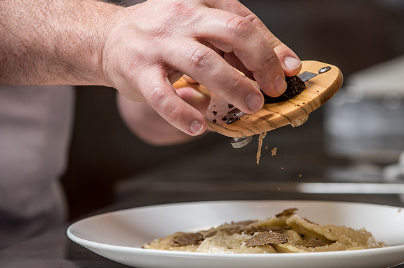Plate by Chef Joe Cicala from Le Virtu, Philadelphia, PA 2016